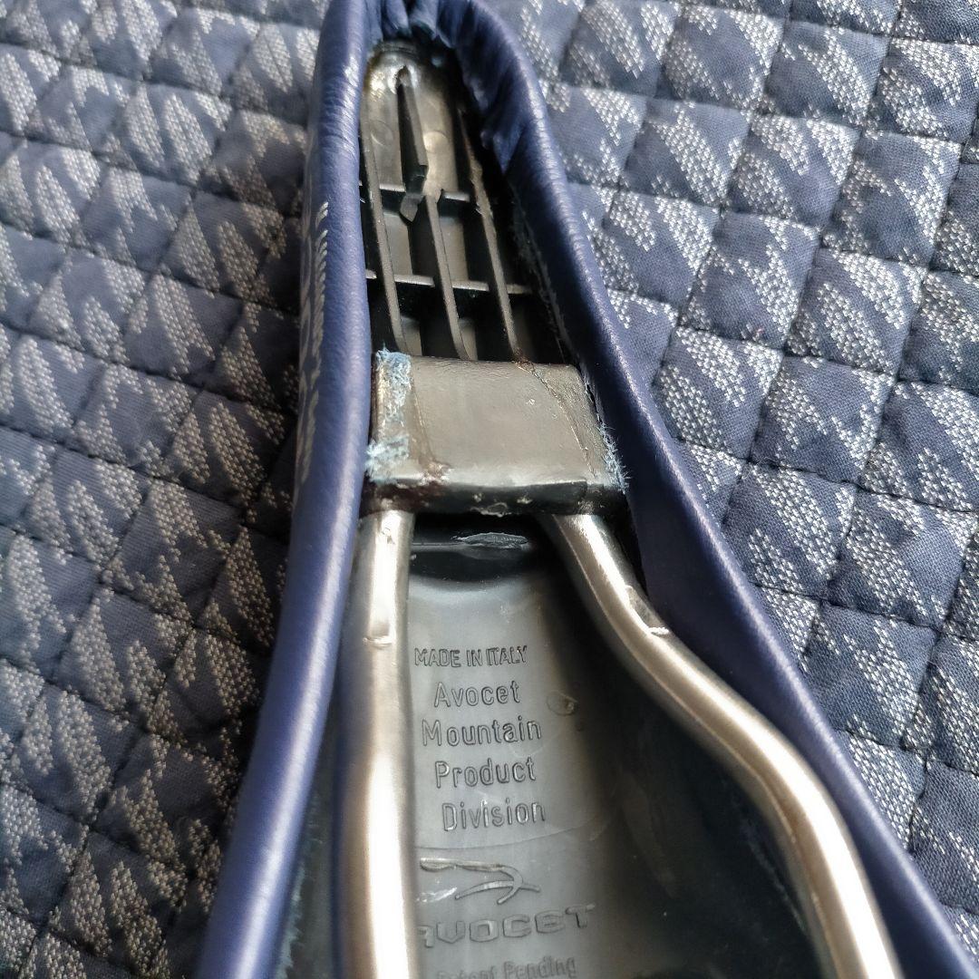 【90s☆ビンテージ】イタリア製 チタンレール AVOCET サドル