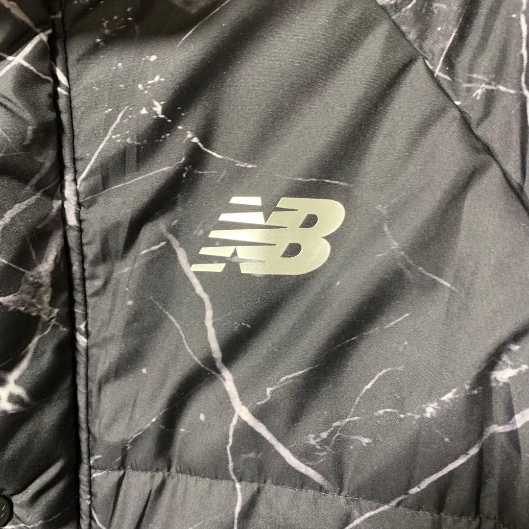New Balance ニューバランス マーブル模様 ベンチコート L