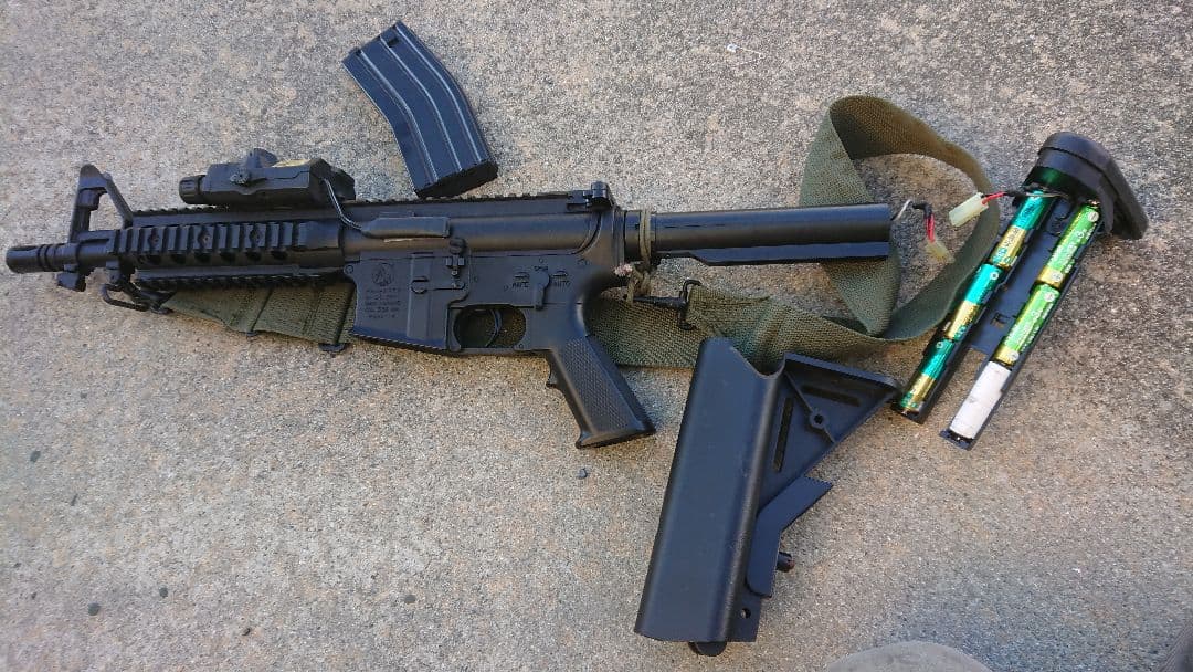 東京マルイ M4 CQBブラック ライトプロ 10才以上 リアルサイズ ジャンク