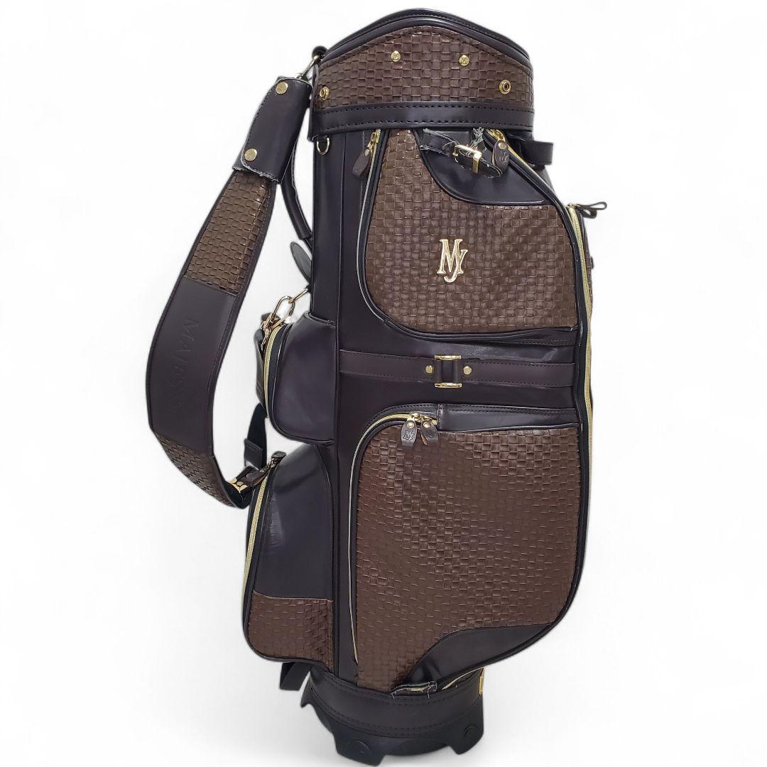 希少 MAJESTY キャディバッグ レザー