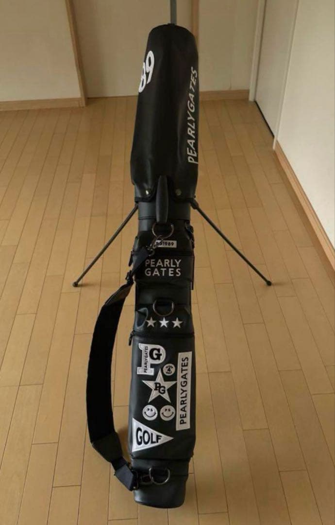 パーリーゲイツ　クラブケース　セルフスタンド　黒