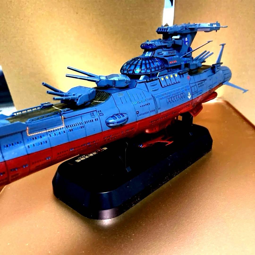 宇宙戦艦ヤマト　ヤマト型3番艦　銀河完成品　一部塗装版