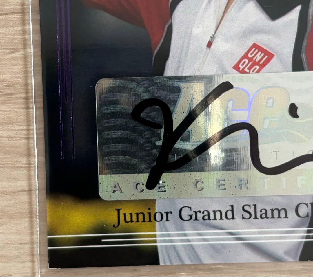 Ace2012 GS3 錦織圭 直筆サインカード