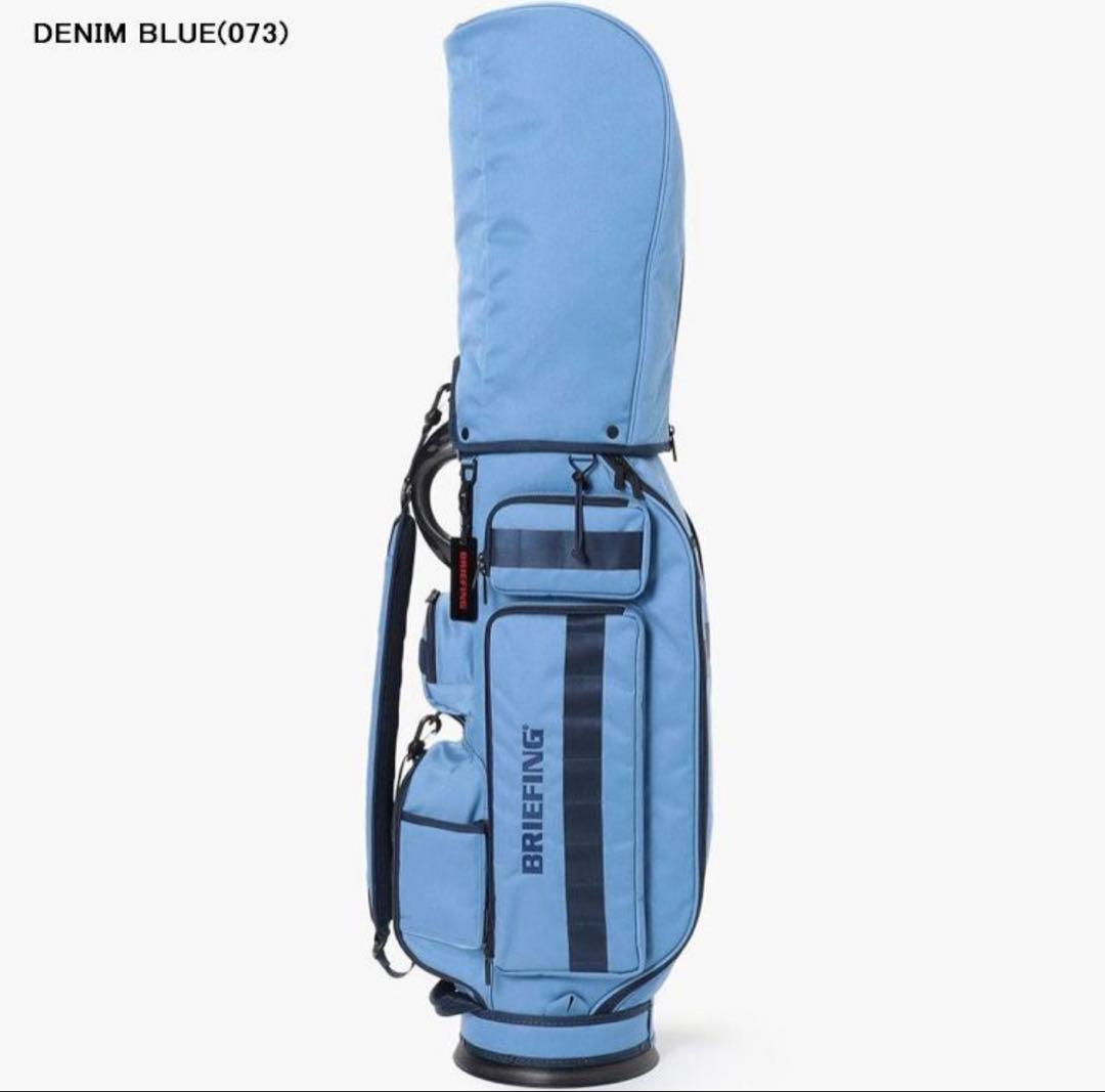 ブリーフィング ゴルフ キャディバッグ FD BRG251D45 デニムブルー