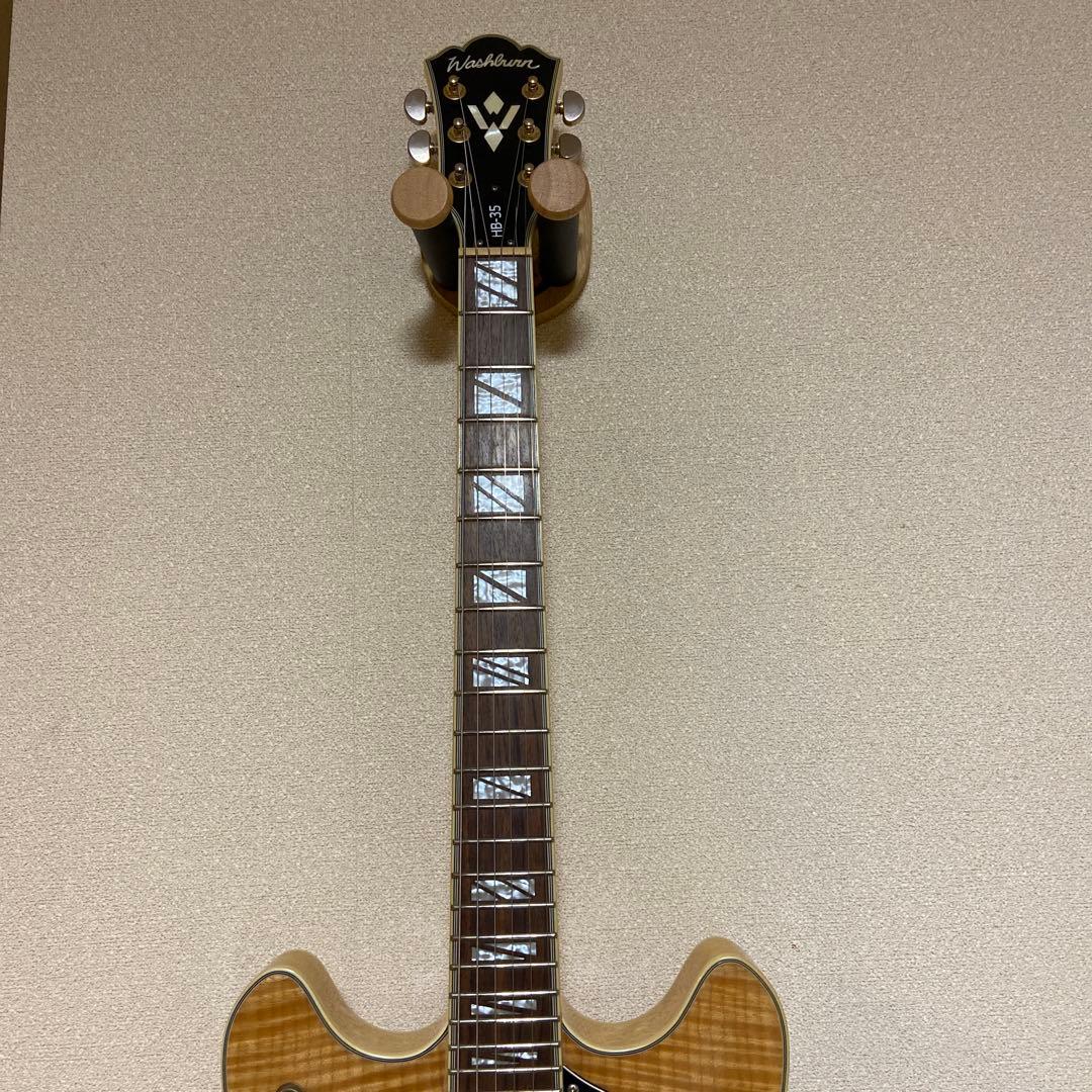 Washburn HB-35 NK セミアコ エレキギター フレイムメープル