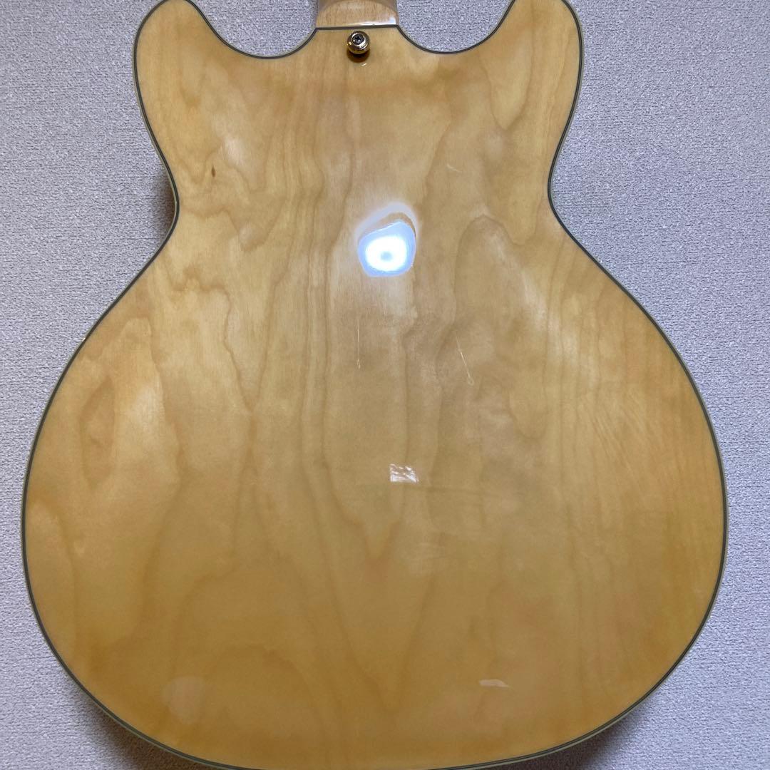 Washburn HB-35 NK セミアコ エレキギター フレイムメープル