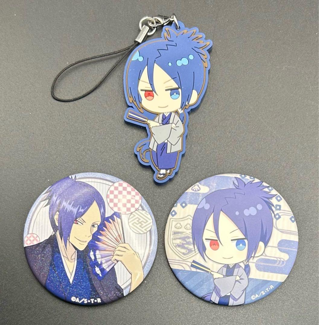 家庭教師ヒットマンREBORN! 着物 ちびキャラ 六道骸 缶バッジ ラバスト