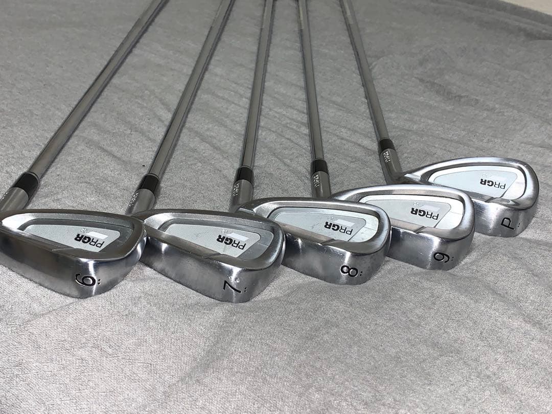PRGR アイアンセット 5本セット ステンレススチー
