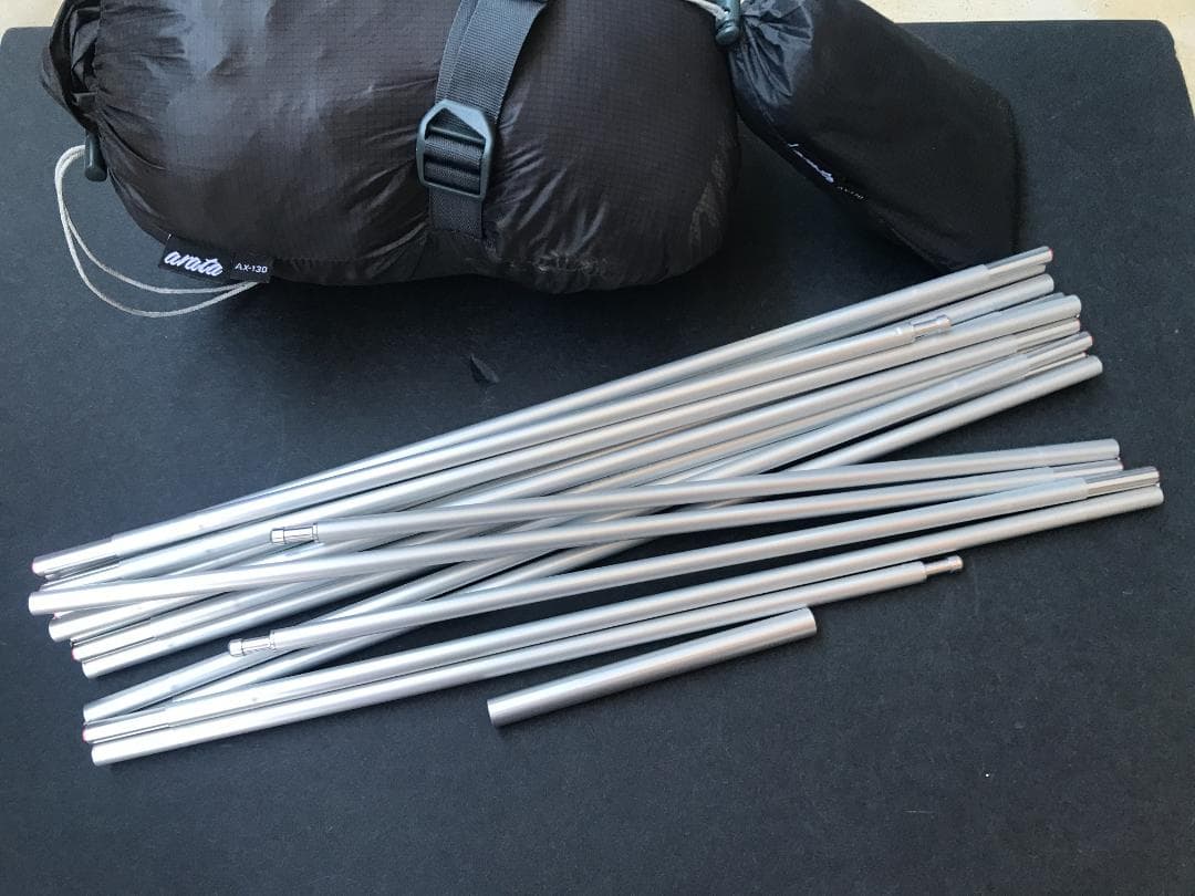 ARATA・AX-130 本格山岳テント　改良後モデル。