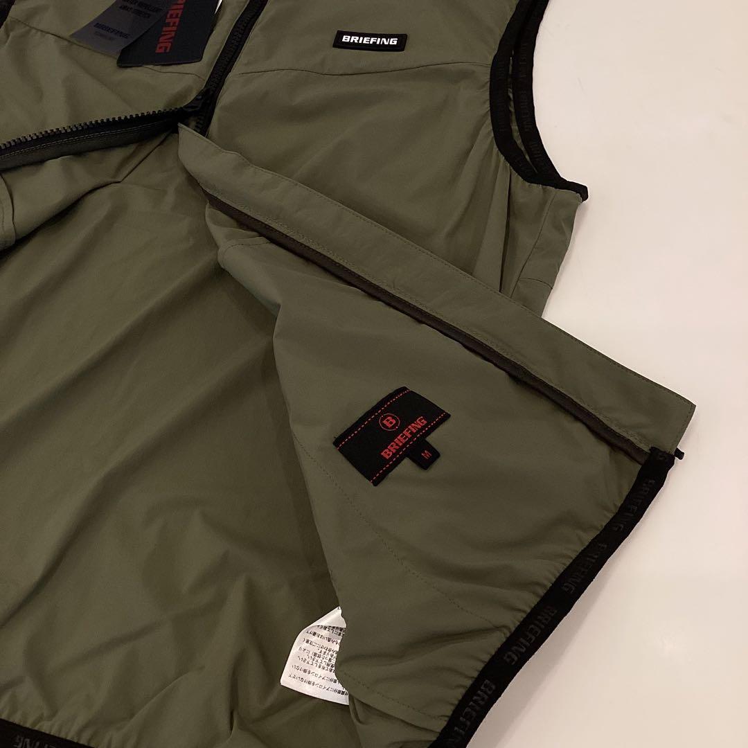新品　BRIEFING　正規品　MENS WIND VEST オリーブM