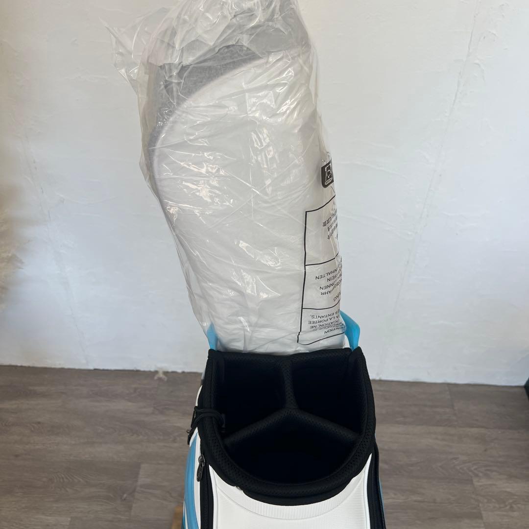 Srixon ゴルフキャディバッグ ホワイト/ブルー