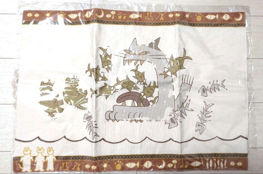 希少✨️猫の恩返し　ルナルド・ムーン壁画ランチョンマット　新品未使用