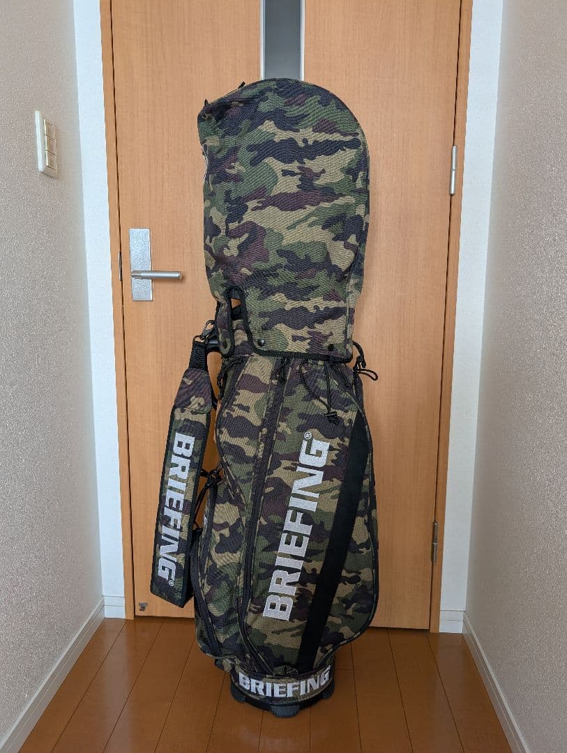 美品・BRIEFING GOLF ブリーフィングキャディーバッグCR-5
