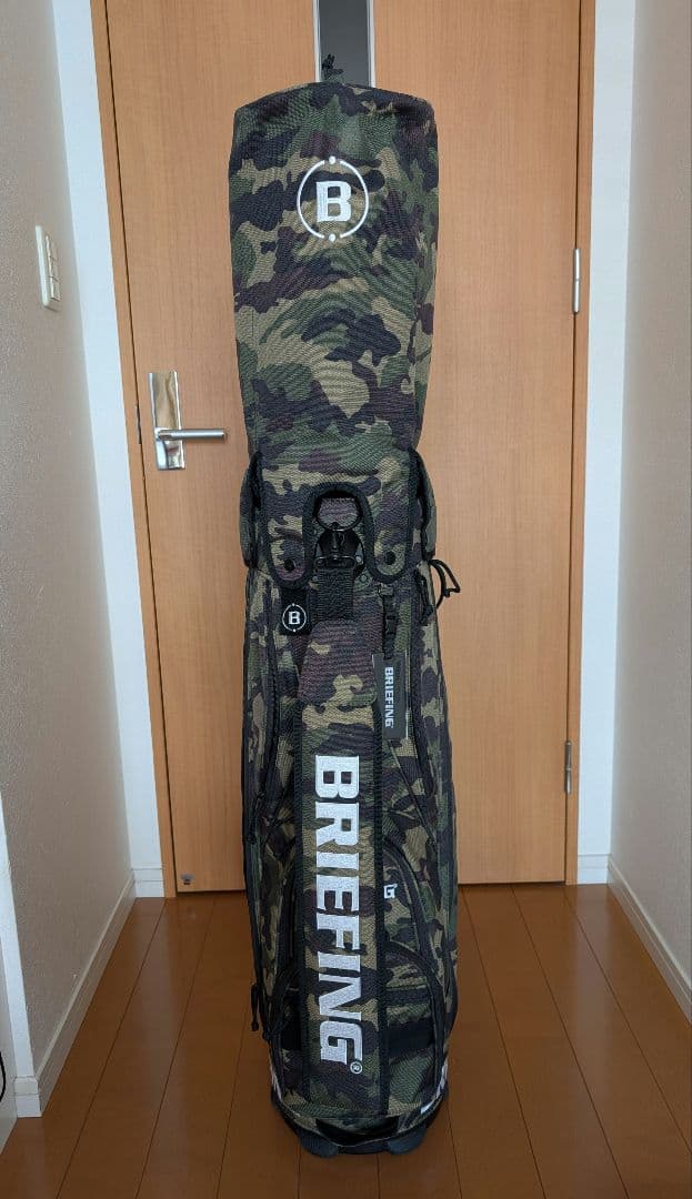 美品・BRIEFING GOLF ブリーフィングキャディーバッグCR-5
