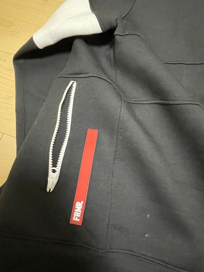 FRMR. フード付　ジャージ　セットアップ　ブラック　ゴルフ　ウェア