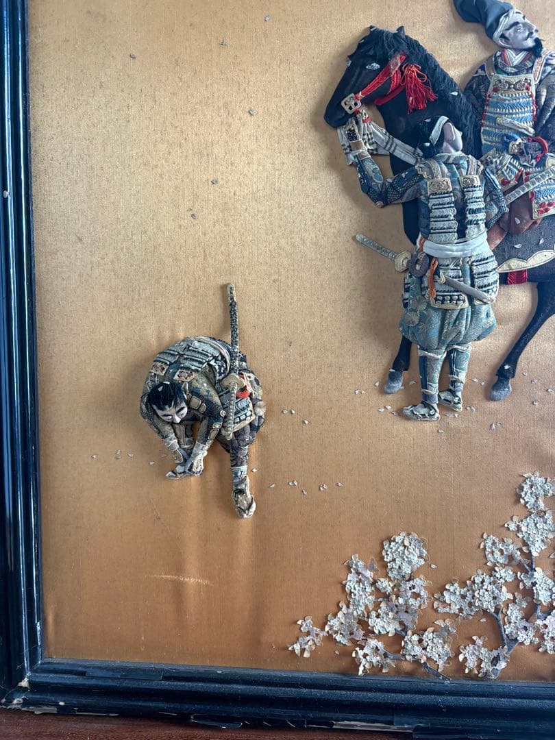 押し絵　額　大作　97cm×82cm