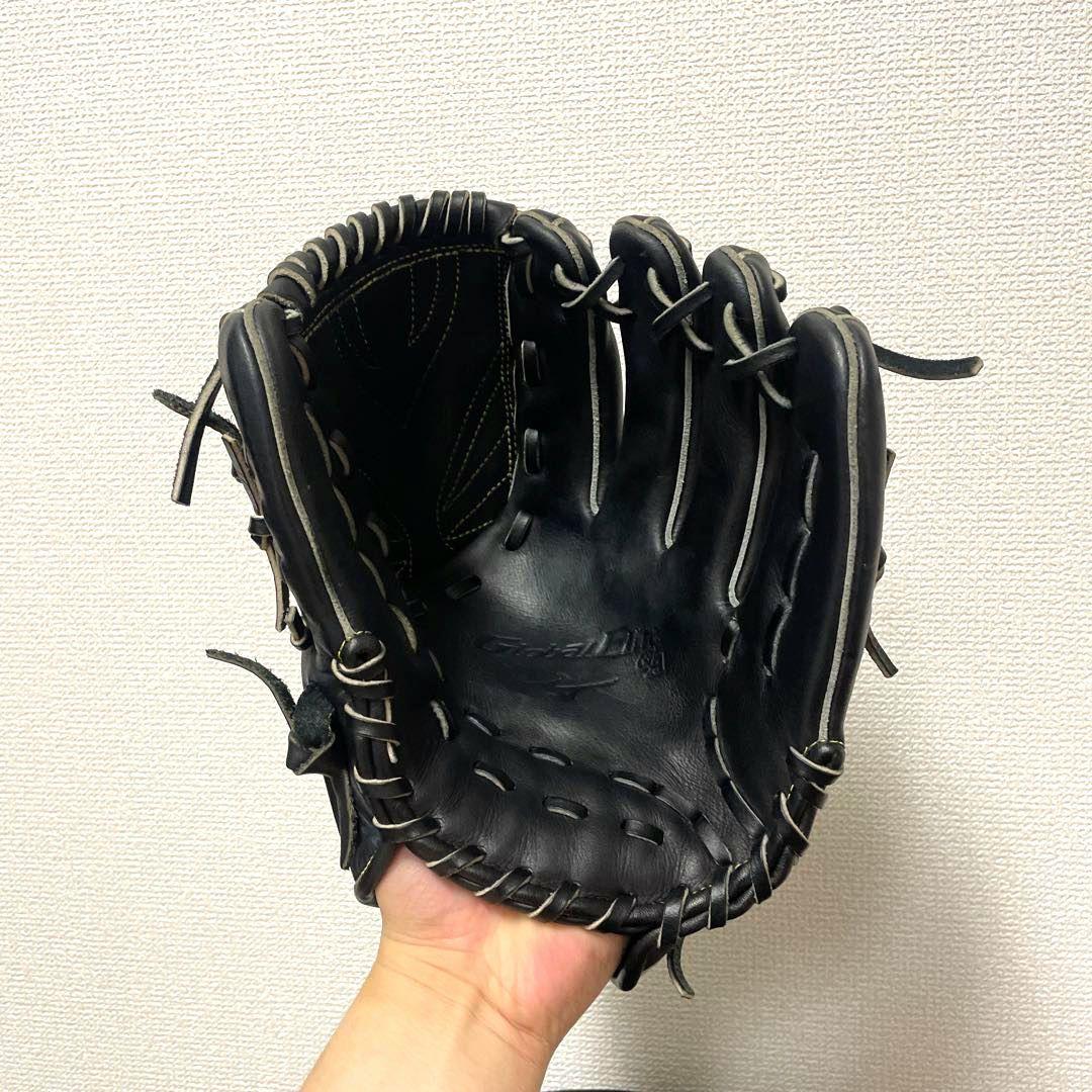 314 ミズノ グローバルエリートGA 極美品 軟式 少年 投手用グローブ