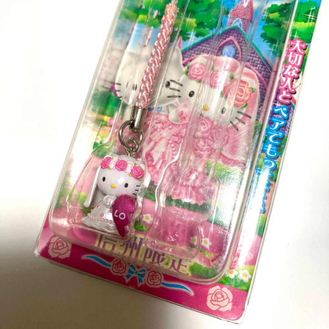 ご当地キティ 軽井沢 ウェディング ハローキティのみ ストラップ 根付 結婚式