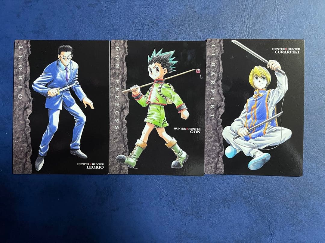 HUNTER×HUNTER カードダスマスターズNo.109〜111 3枚セット