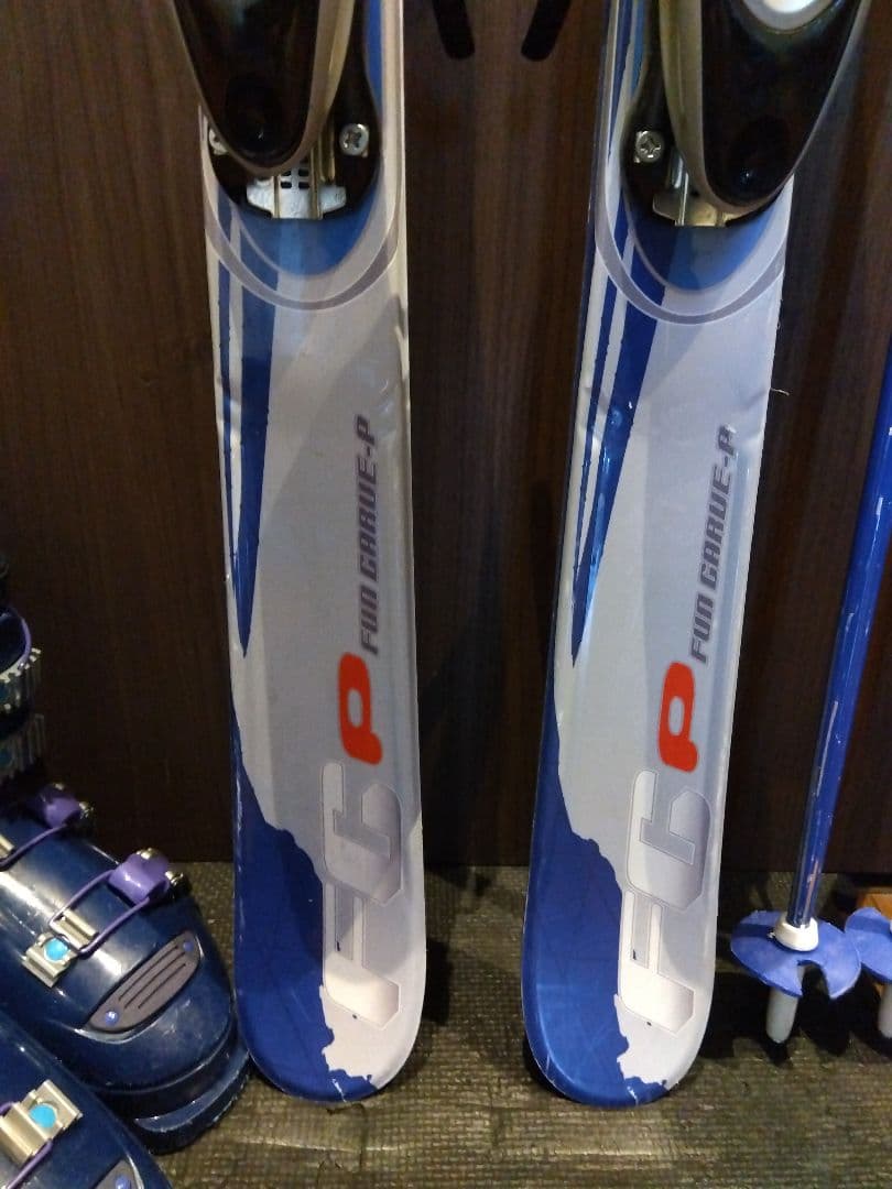 お買い得品❗️Bluemoris 男女兼用/スキーセット・メンテ・WAX済み✔