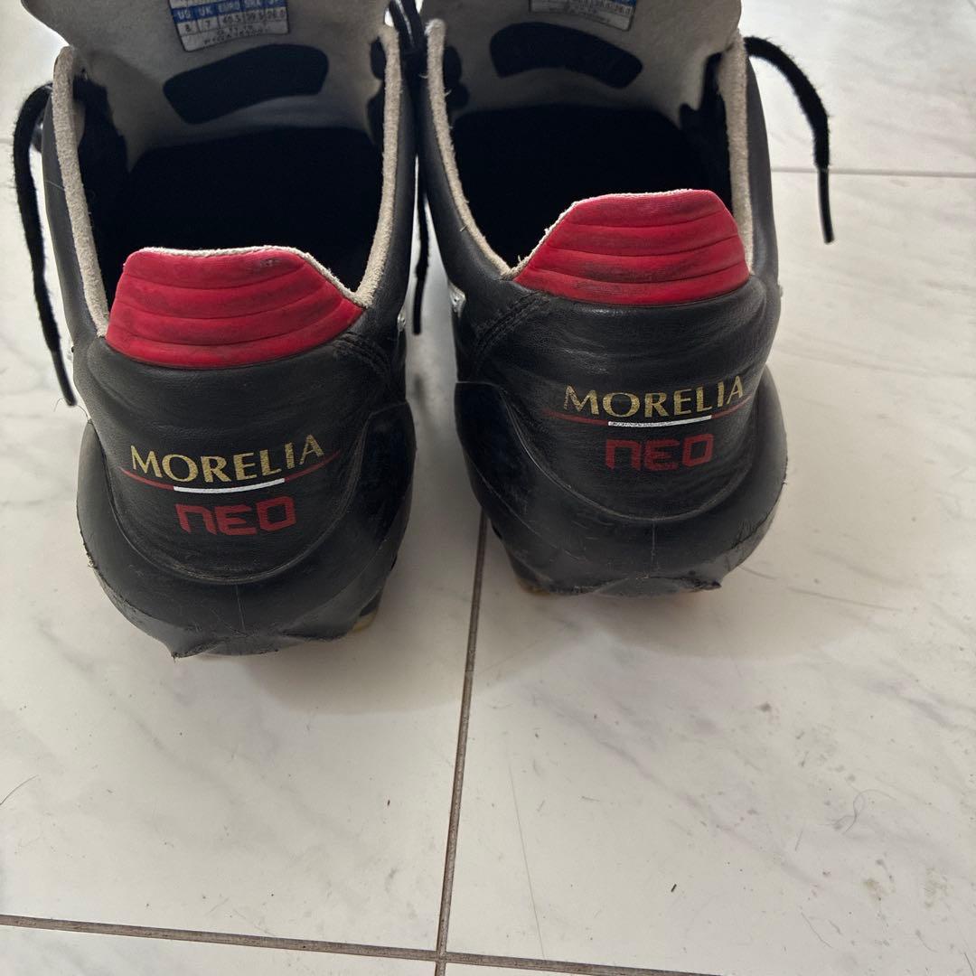 Mizuno Morelia サッカーシューズ ブラック/レッド