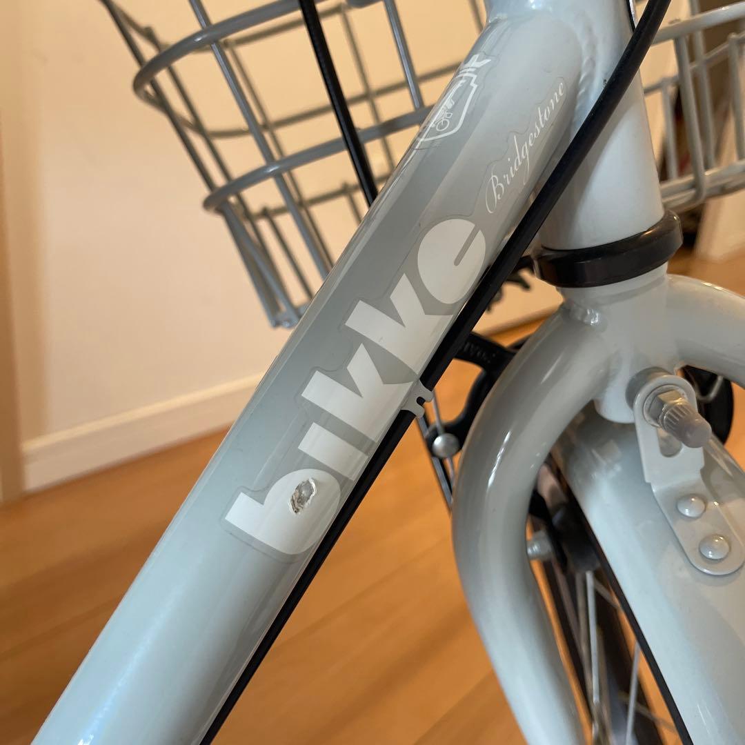 m&m's-83様　美品bikke 16インチ ブルーグレー子供用自転車補助輪付