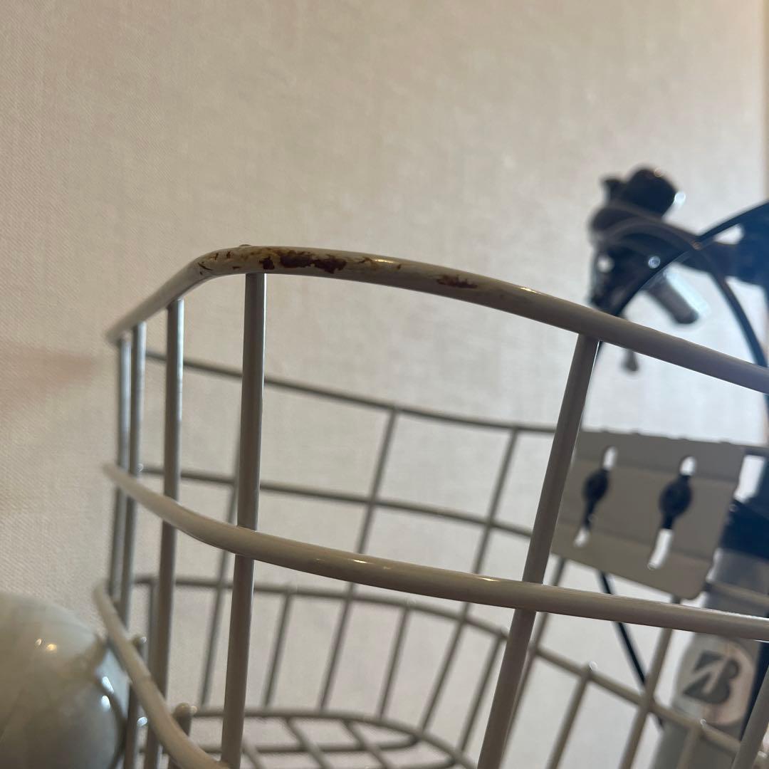 m&m's-83様　美品bikke 16インチ ブルーグレー子供用自転車補助輪付