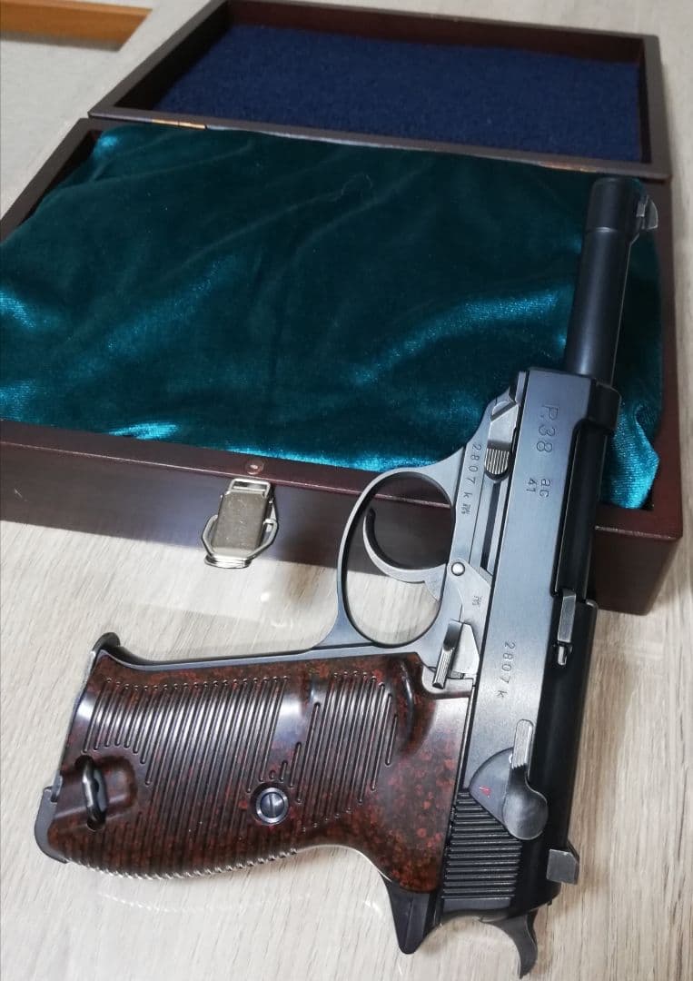 本日終了⭐マルゼン ワルサーP38 ac41ブラック ガスブロ カスタム⭐箱付