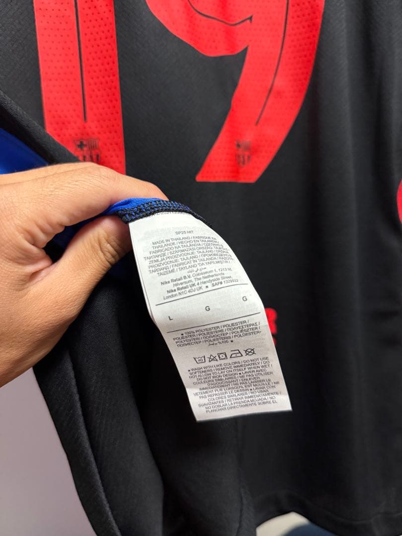 バルセロナ 24-25 アウェイユニフォーム　ラミンヤマル　正規品