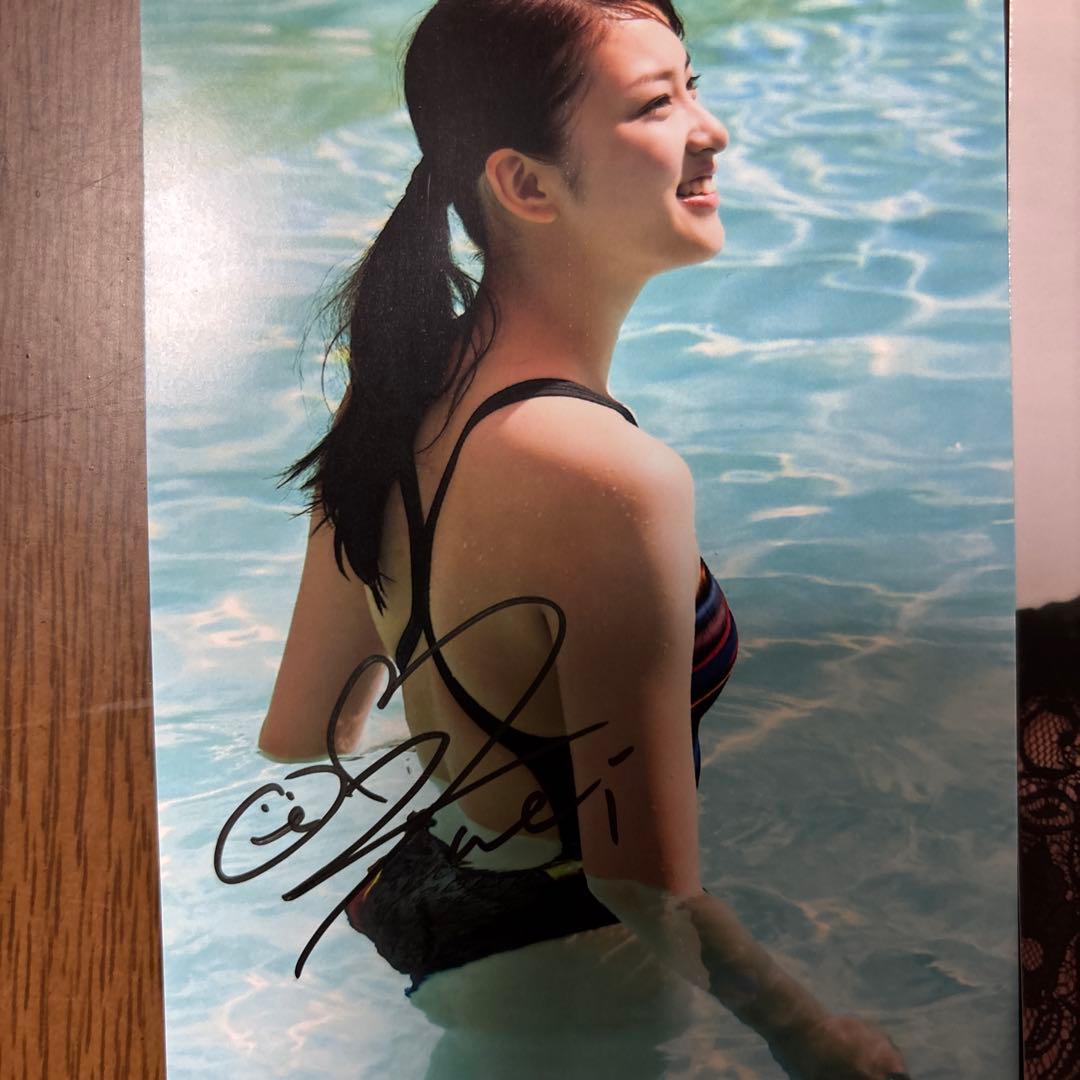 武井咲　直筆サイン入り生写真5枚セット