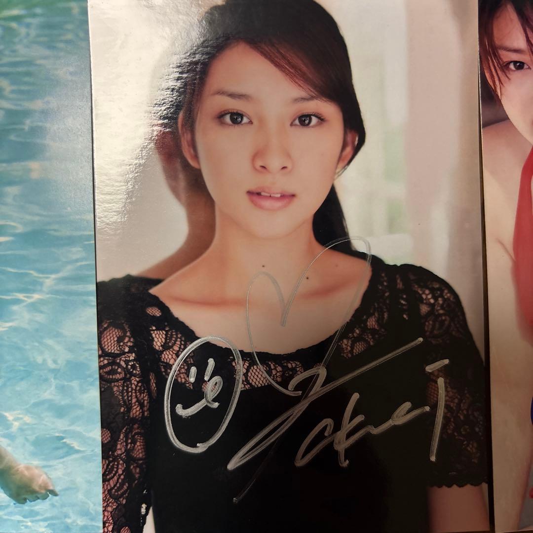 武井咲　直筆サイン入り生写真5枚セット