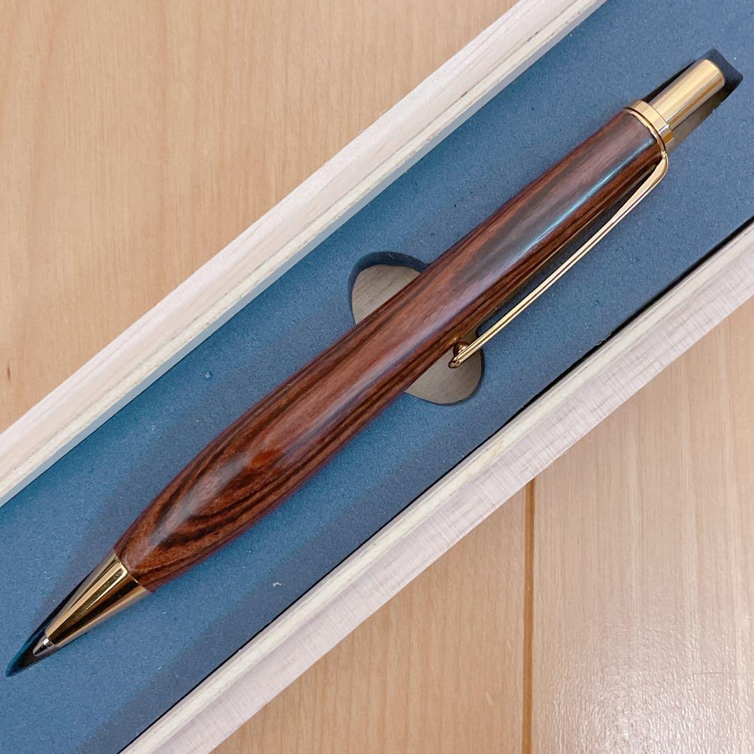 【24時間以内発送】金杢犀 キングウッド シャープペンシル