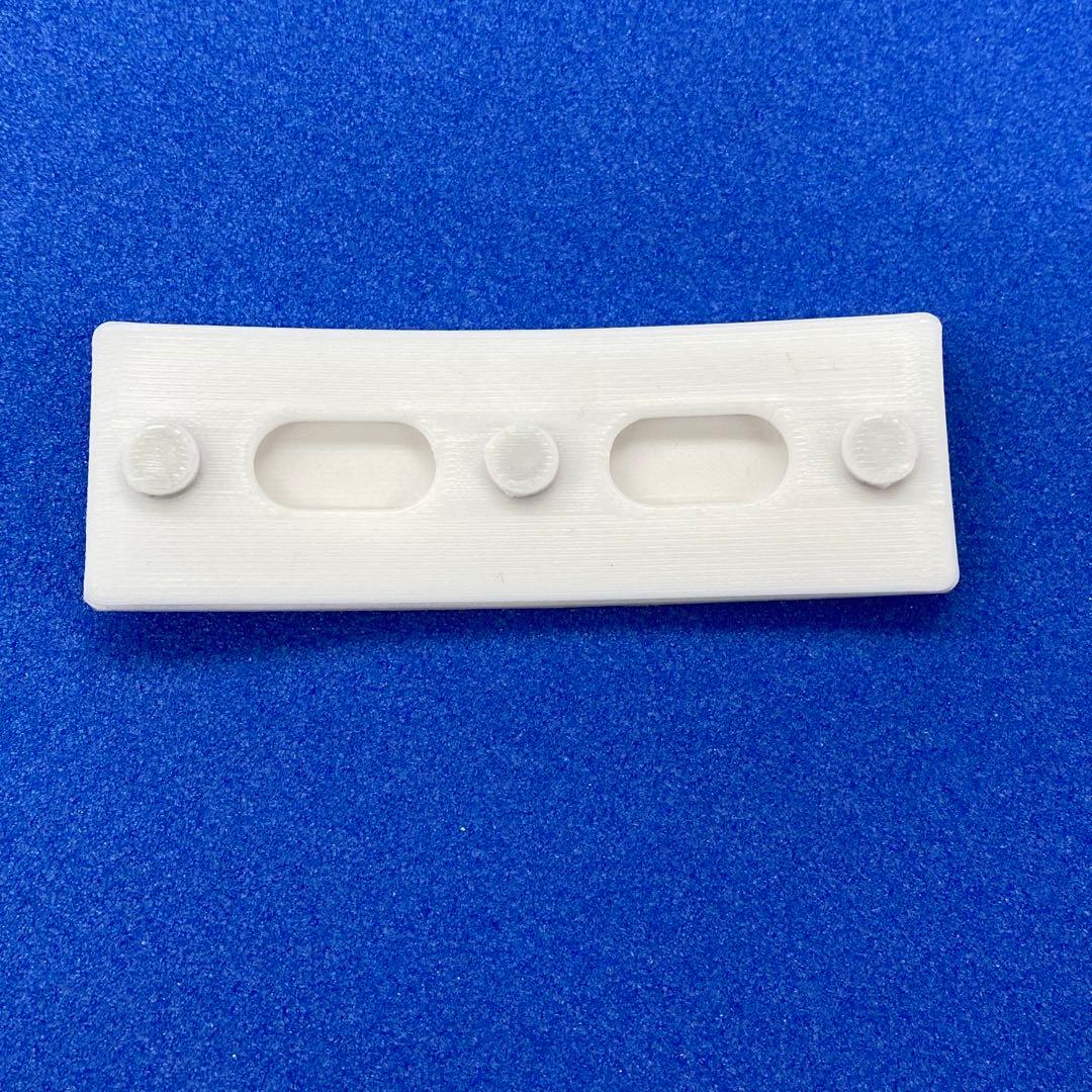 10個Set スポンサー用 マグネット式 ワッペン 取付プレート W95×H31