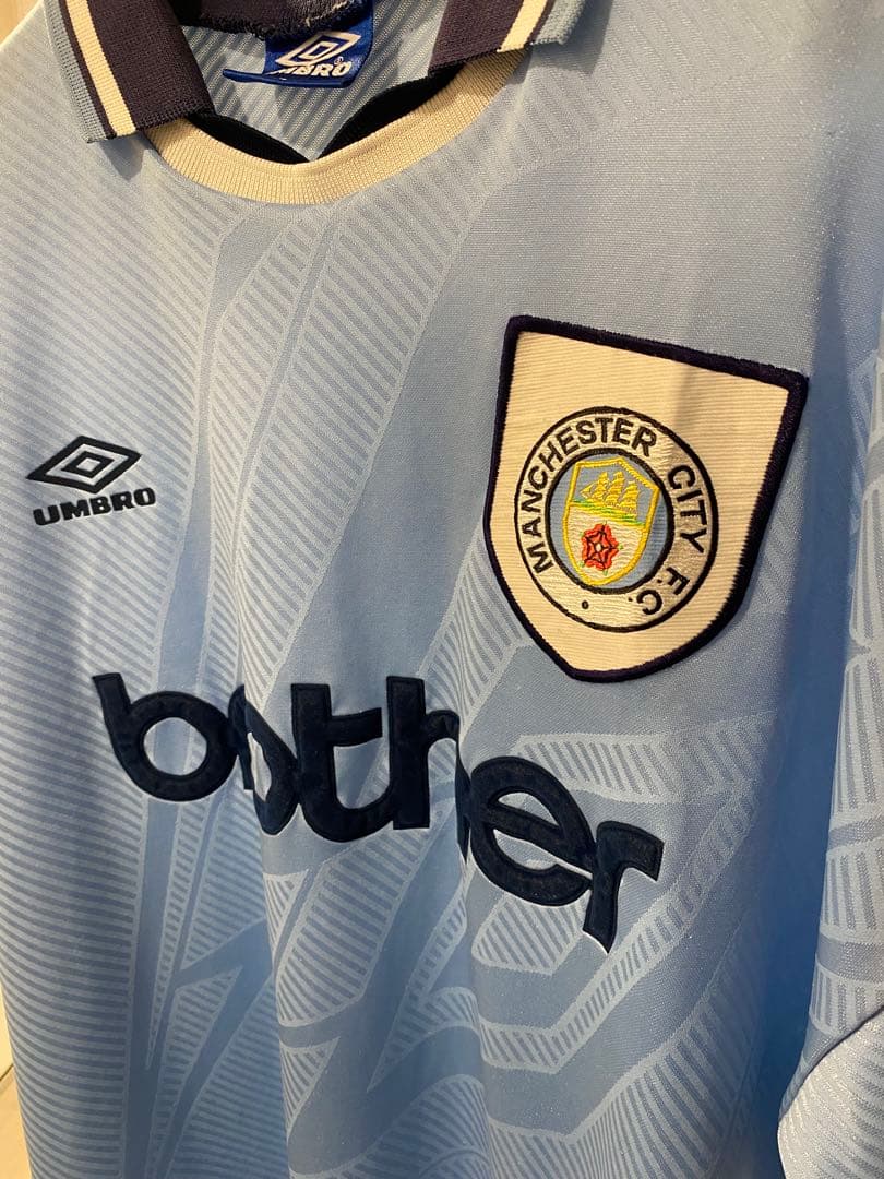 期間限定値下 umbro 90s 93/95 マンチェスターシティ ユニフォーム