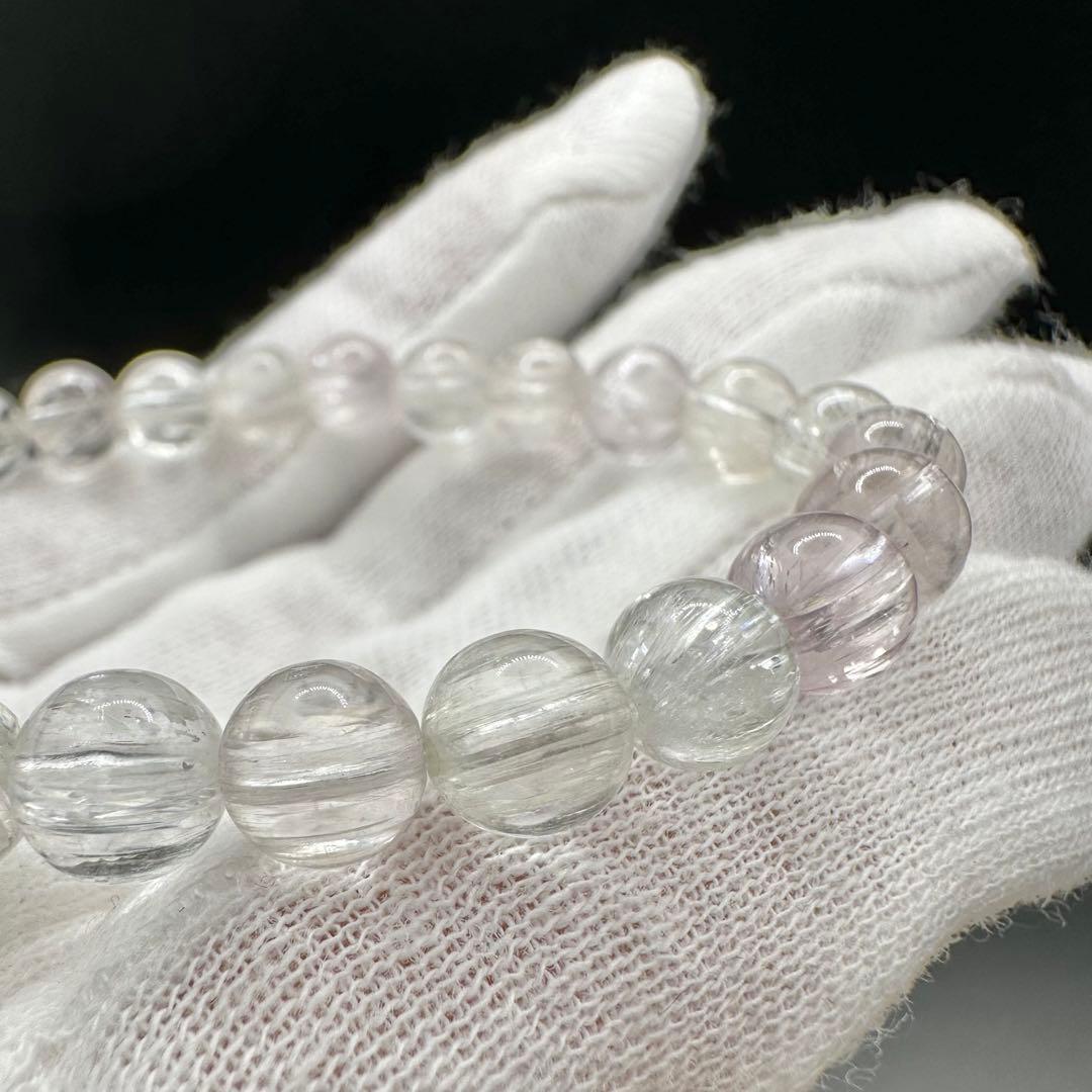 ハイクオリティ！！　クンツァイト　ブレスレット