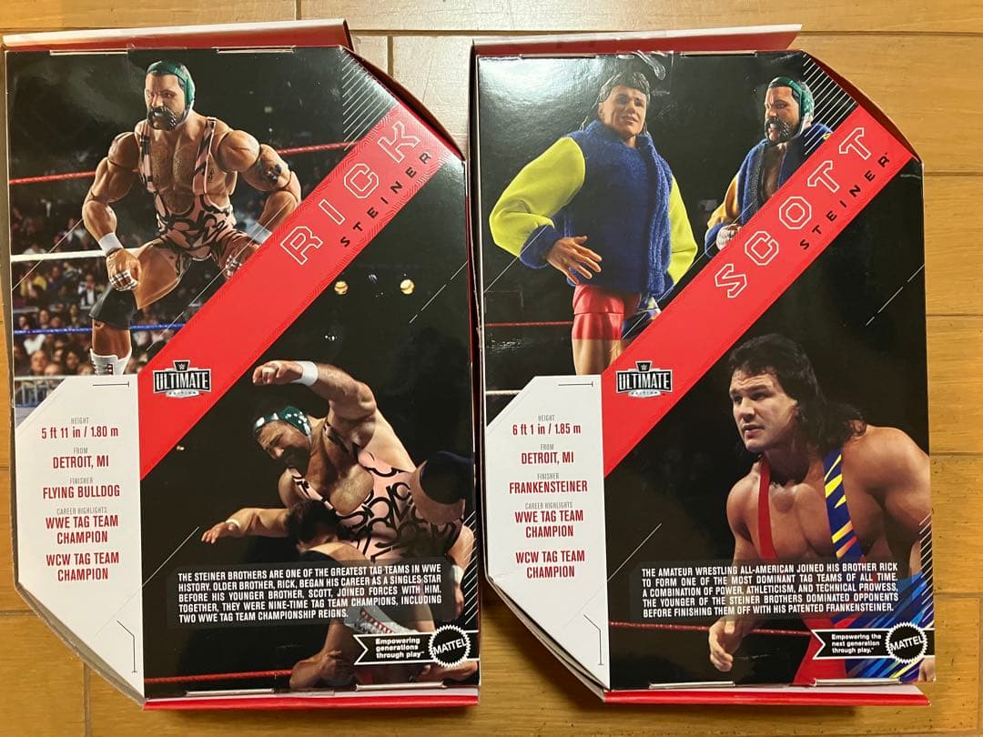 WWE アルティメットエディション スタイナーブラザーズ 限定