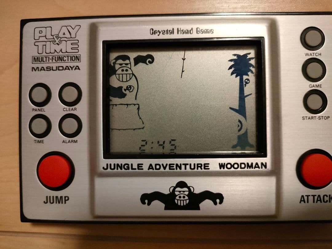 ジャングル冒険と木こり 増田屋 プレイ＆タイム　レトロゲーム