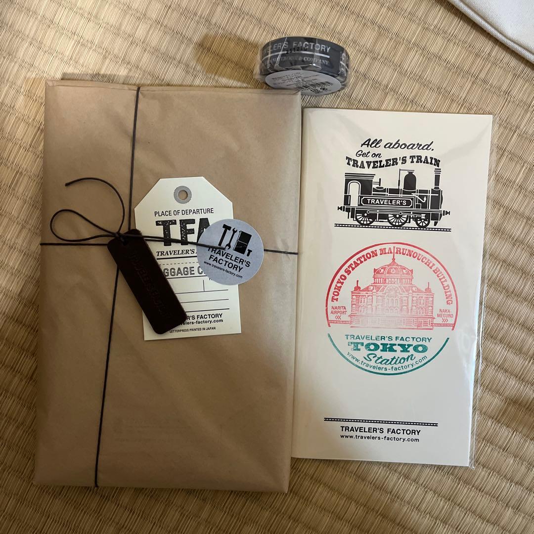 トラベラーズノート ステーションエディション 東京駅限定 ギフト+スタンプセット