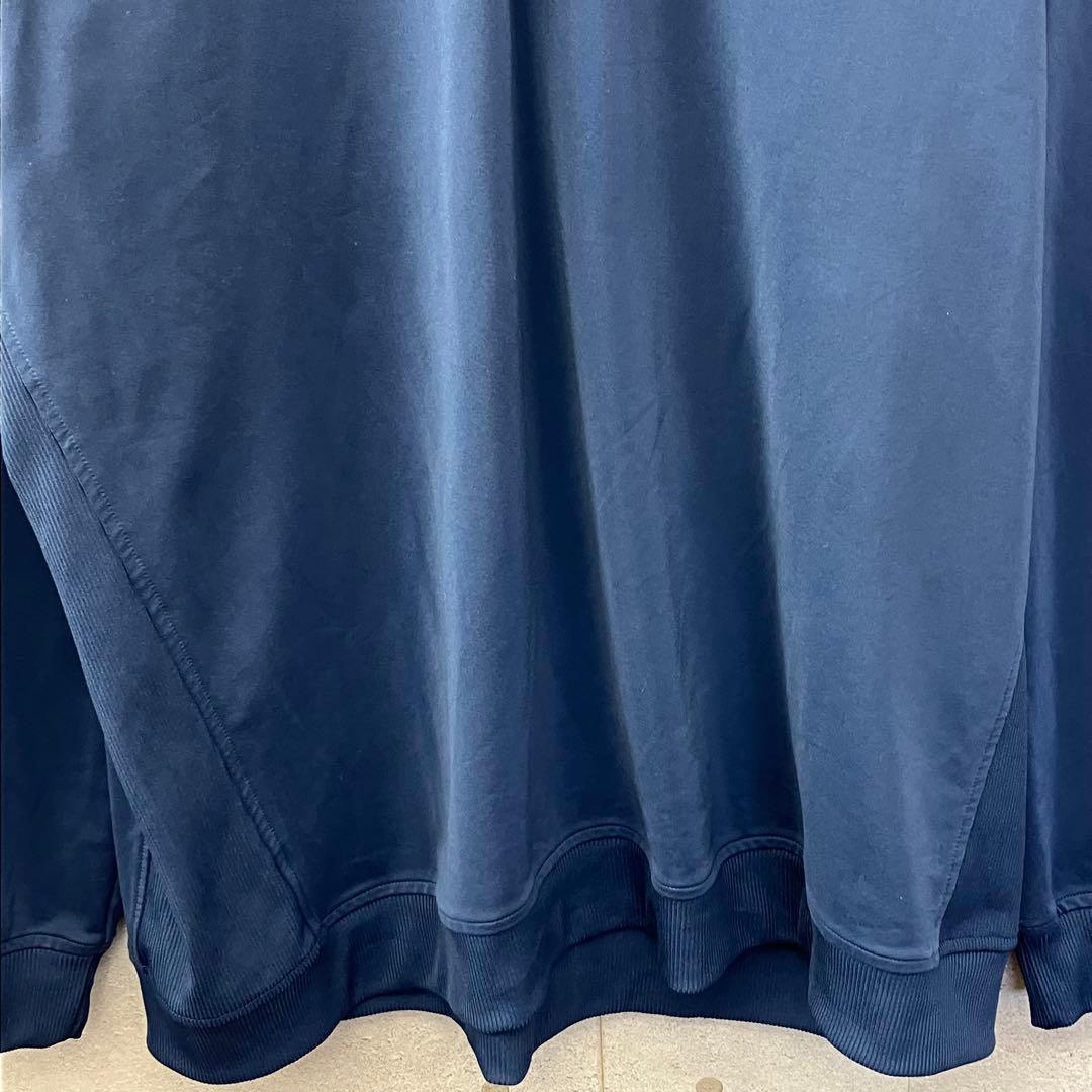 adidas golf アディダスゴルフ ハーフジップジャケット 2XL 藍色