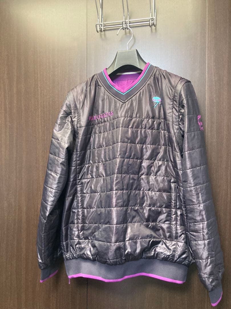 【美品】※送料無料※PEARLY GATES リーバシブルダウンジャケット