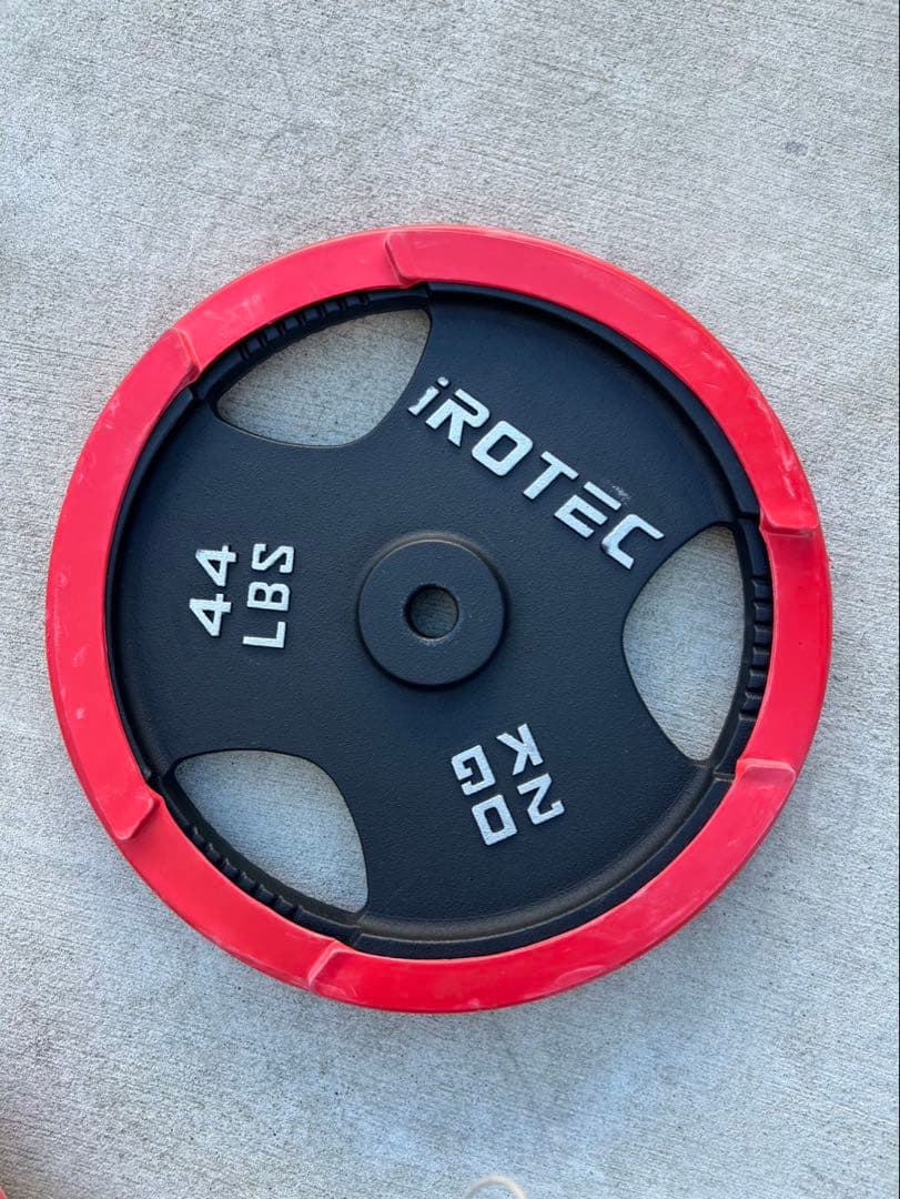アイロテック ダンベル プレート 20kg ④