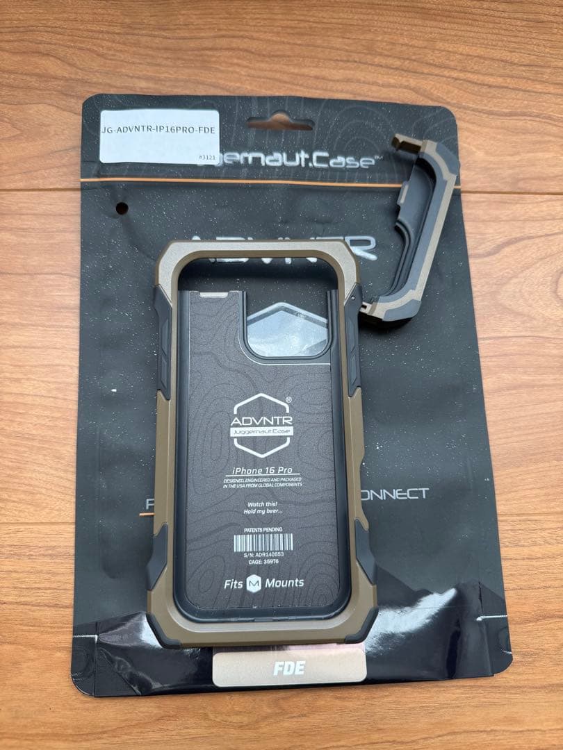 Juggernaut.Case ジャガーノートケース　iPhone16Pro用