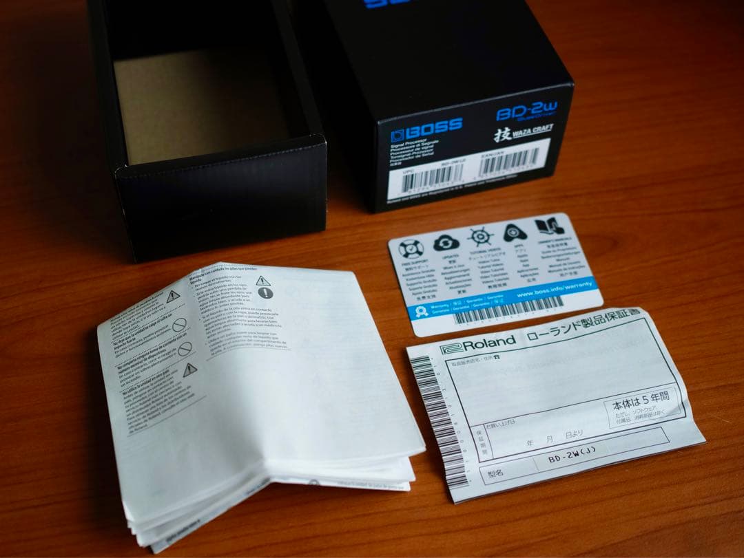 ほぼ新品 箱付き BOSS BD-2W 技クラフト