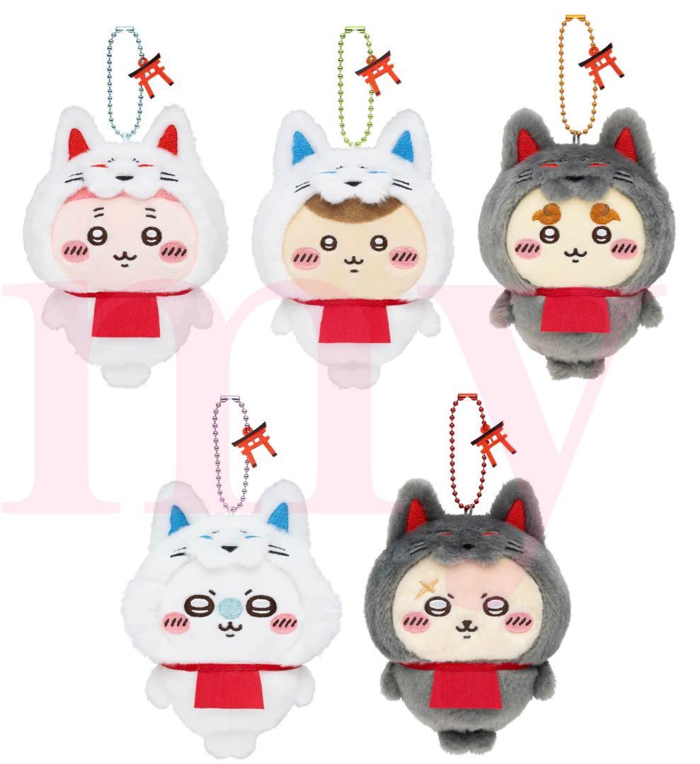 もぐもぐ本舗 伏見稲荷なぬいぐるみ/マスコット/店員さんなマスコット 13点