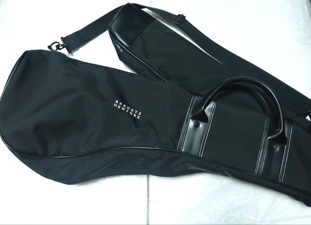 【割引中】BARNEYS NEW YORK ブラックキャディバッグ