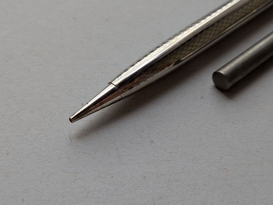 【銀製・希少】1950~60's NEWMAN ニューマン 矢羽 回転繰り出し