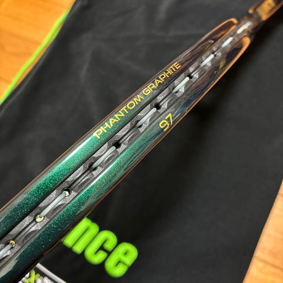 【美品】Prince PHANTOM GRAPHITE97 (315g) 袋付き