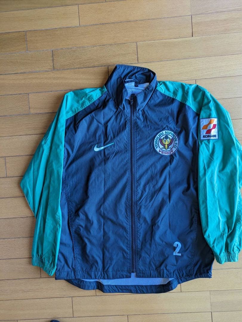 ヴェルディ川崎　ウインドブレーカー　上下セット　選手支給　おまけ付き