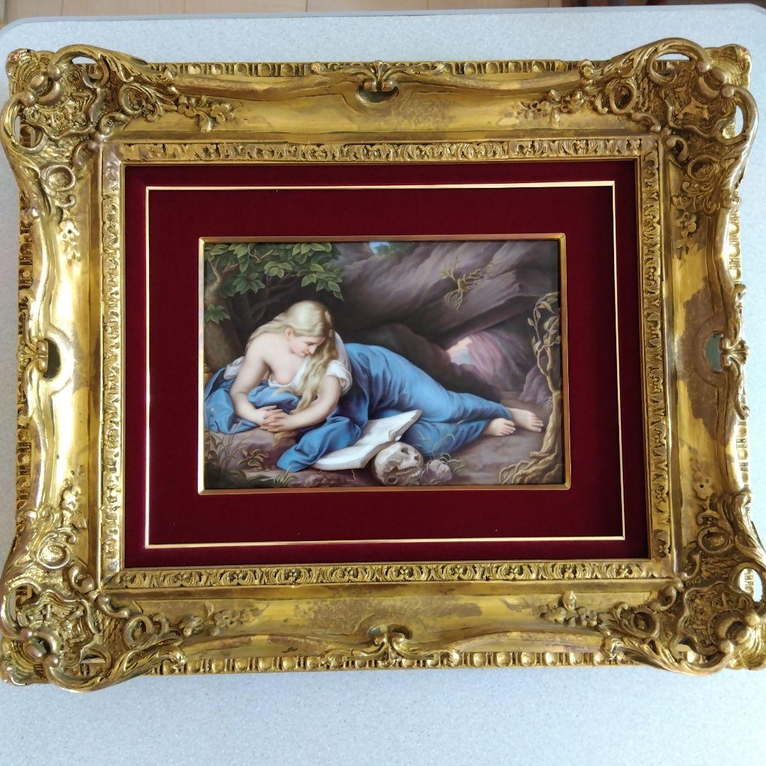 陶板画　マグダラのマリア