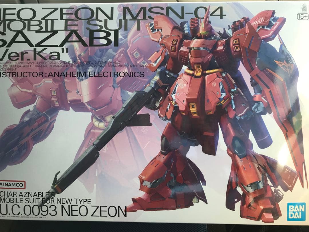 MG MSN-04 サザビー Ver.Ka ガンプラ